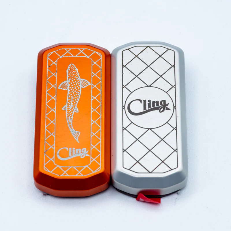 Orange Bird's Eye View variation of the Cling Mag Grab Net Rack Bird's Eye View