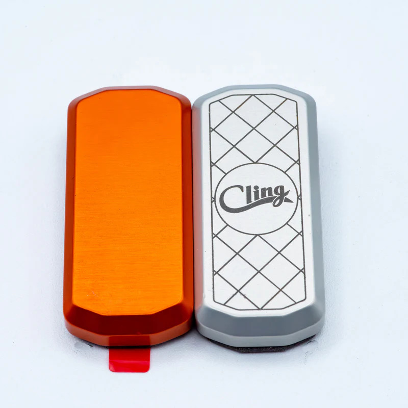 Orange blank variation of the Cling Mag Grab Net Rack Bird's Eye View