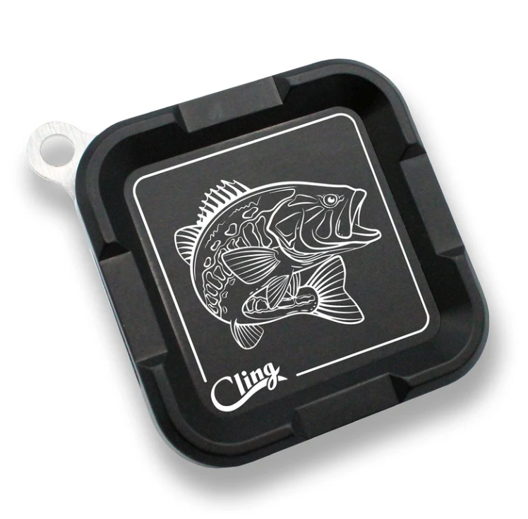 Cling Mag Grab Plus Largemouth etching in color black