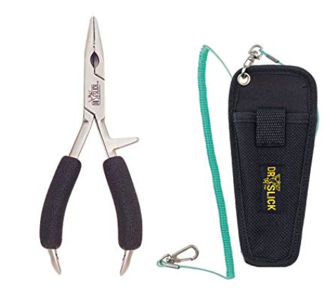 Dr. Slick Chain Nose Pliers satin color