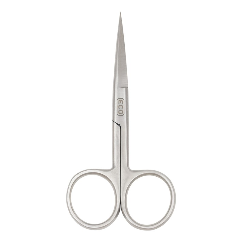 Serrated straight blades and durable 400-grade stainless steel—ideal for cutting deer hair and heavy fly tying materials at a gr