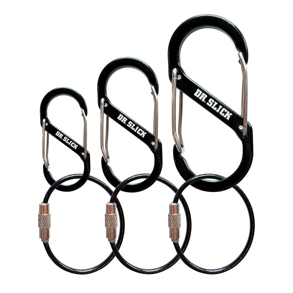 Dr. Slick Aluminum Gear Clips (3 Pack) fly fishing accessory