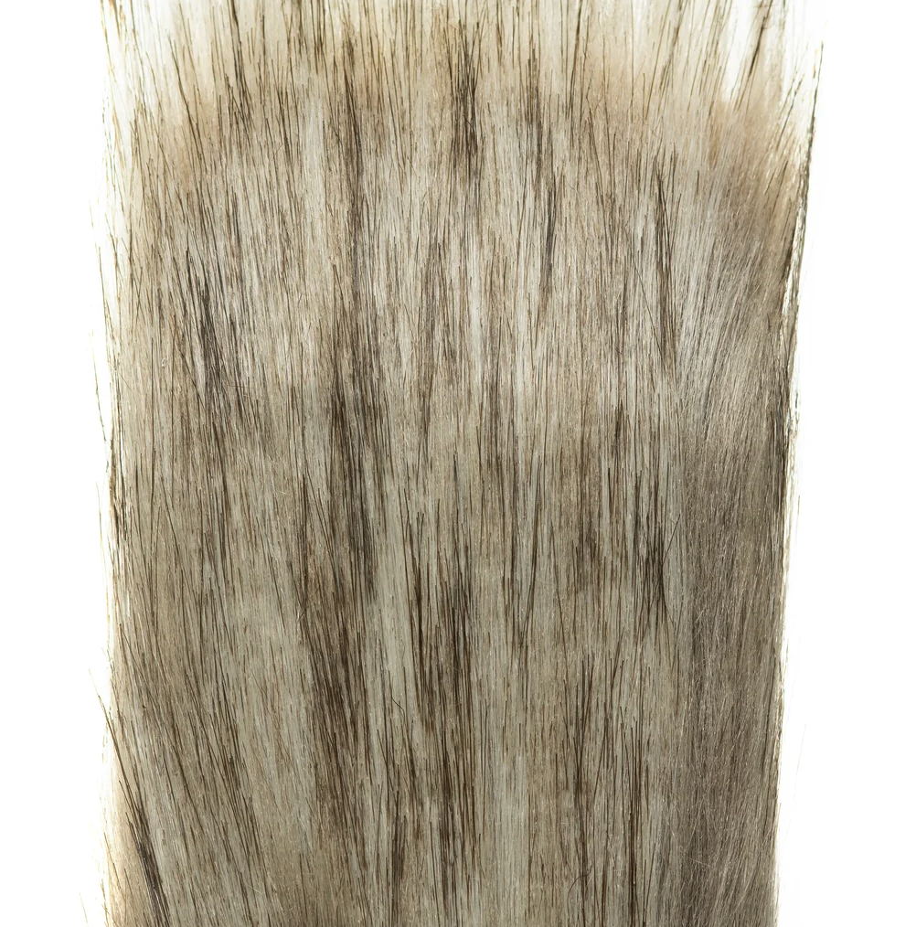 EP Animal Craft Fur Black Tip Wolf fly tying material for sale