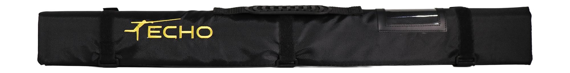 ECHO OverCast fly rod roll case, impact-resistant carry-on travel tube alternative for saltwater fly rods