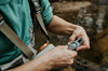 All anglers who fly fish trout should have a Fishpond Riverkeeper Digital Thermometer.