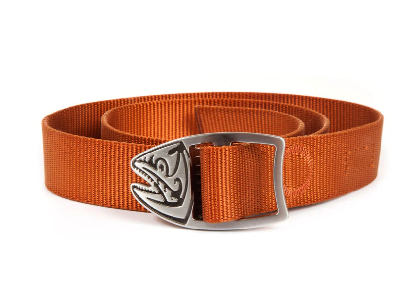 Fishpond Trucha Webbing Belt Burnt Orange For Sale Online