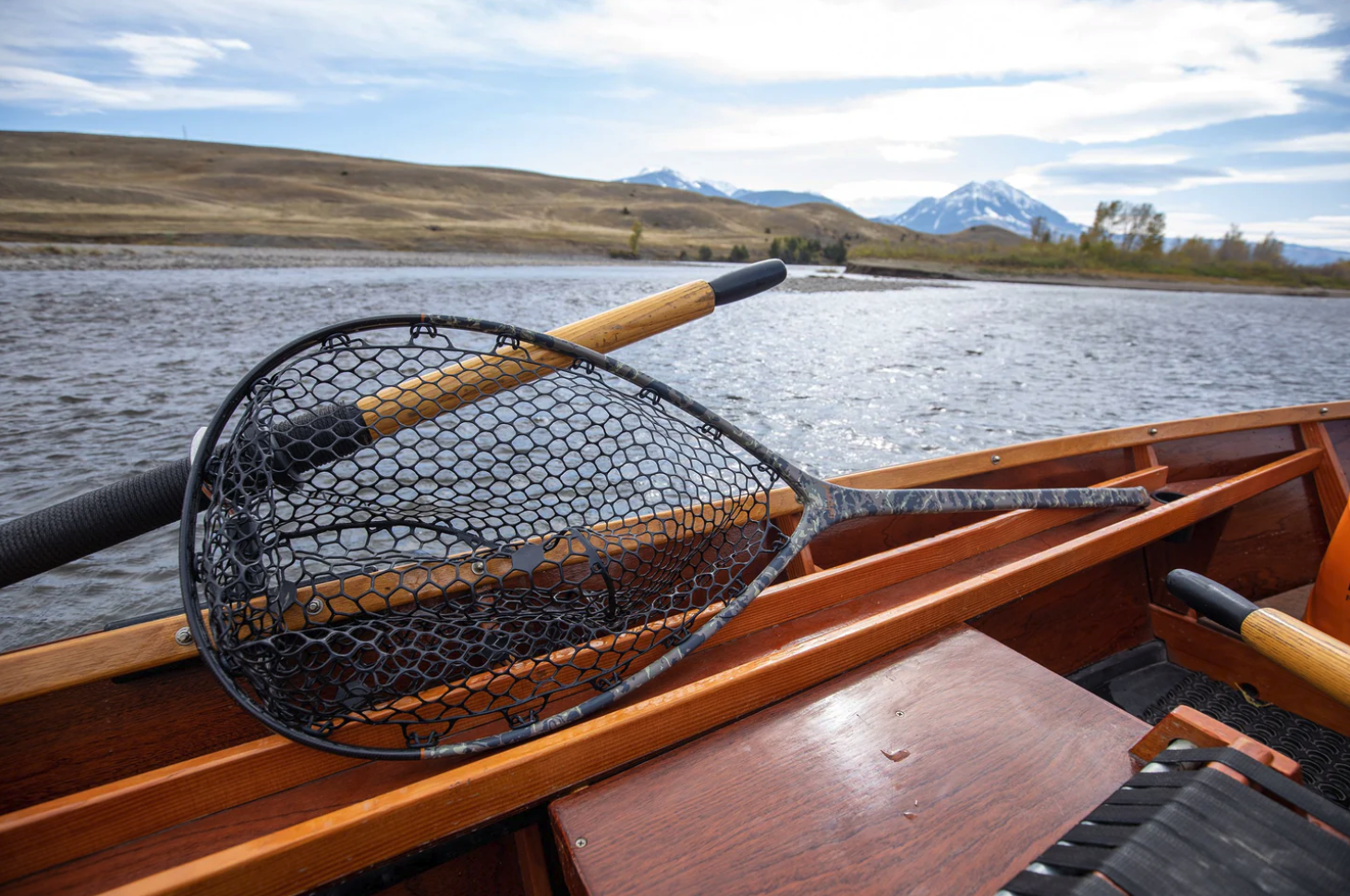 Shop long handle fly fishing nets online at The Fly Fishers.