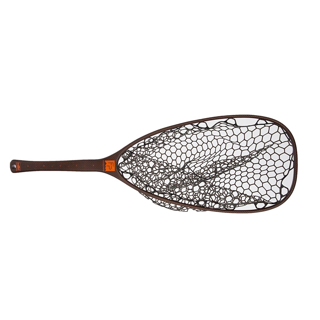 Fishpond Nomad Emerger 2.0 lightweight trout landing net with fish-safe rubber net bag