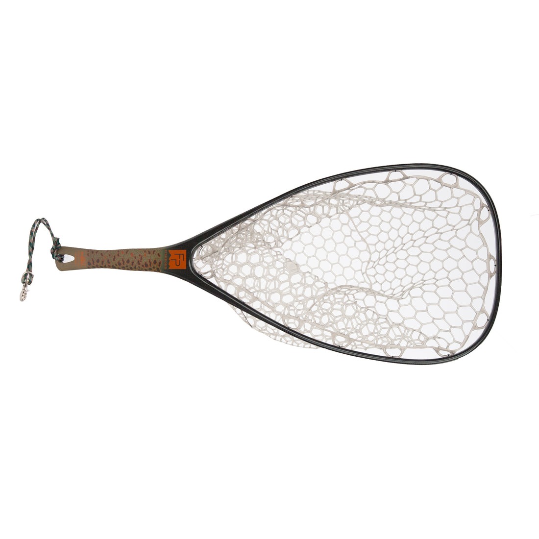 Fishpond Nomad Yampa Net 2.0 Brown Trout fly fishing landing net with TPU rubber bag