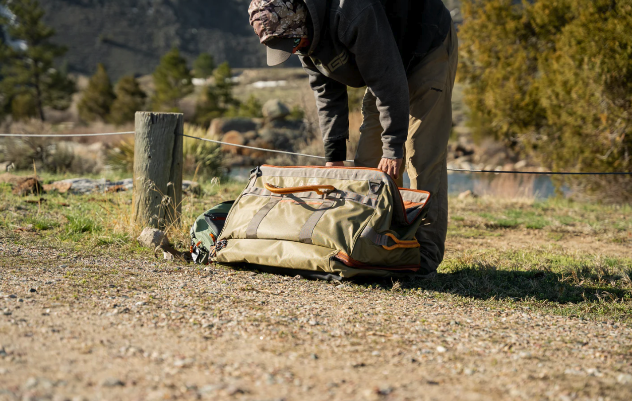 Cimarron Wader Duffel by Fishpond - durable, water-resistant, with easy-to-clean compartments