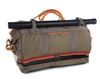 Fishpond Cimarron Wader Duffel features external straps for extra fly fishing gear carrying.