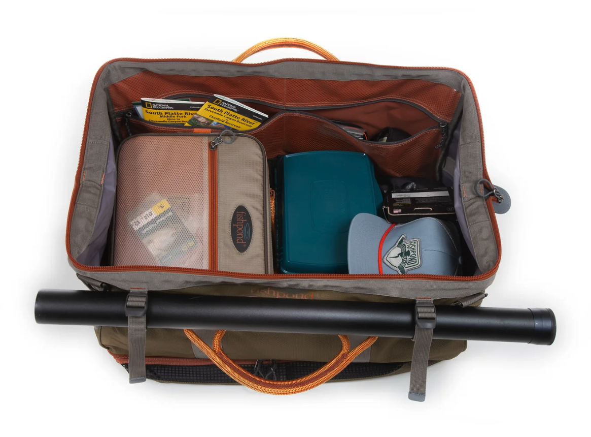 Cimarron Wader Duffel by Fishpond - water-resistant bag with detachable wader mat