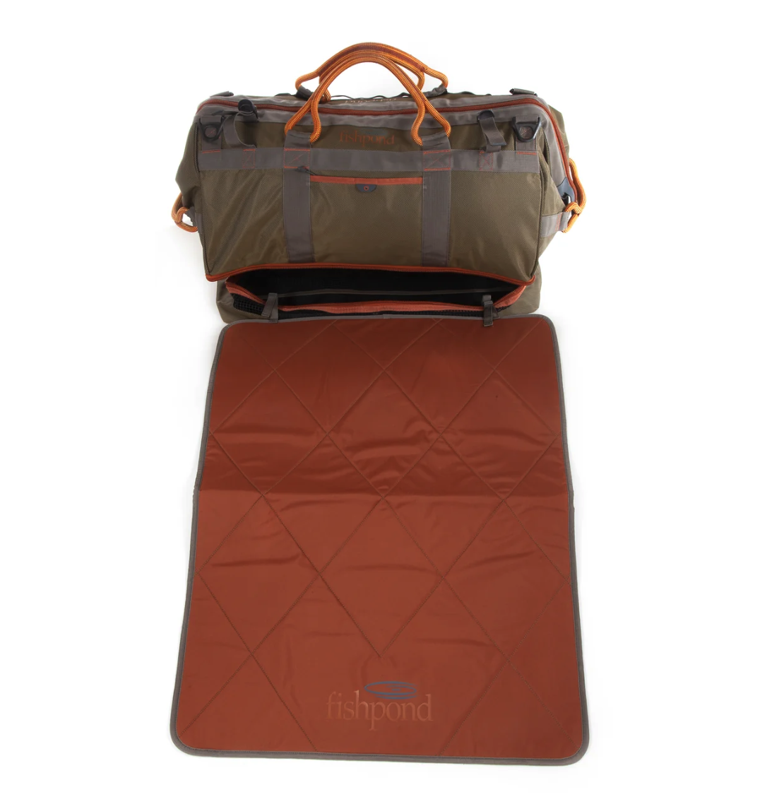 Fishpond Cimarron Duffel - organized storage for waders, boots, and fly fishing gear