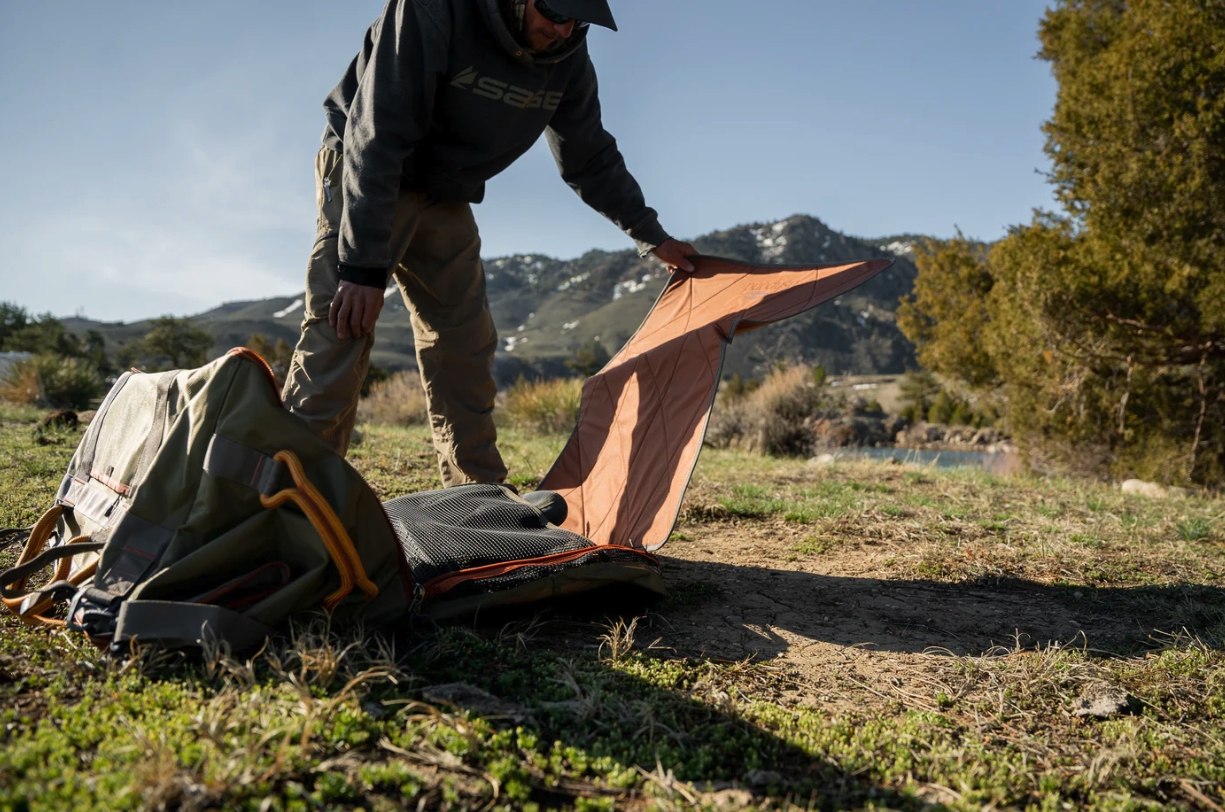 Rugged Fishpond Cimarron Duffel - features YKK zipper and multiple storage pockets