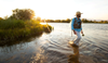 Fishpond Ridgeline Tech Pack Fly Fishing Vest and Backpack Combo with Integrated Net Slots and Water Bottle Holders