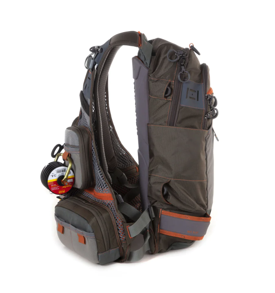 Lightweight Fishpond Ridgeline Tech Pack Angling Vest Featuring Dual Vest and Backpack Design