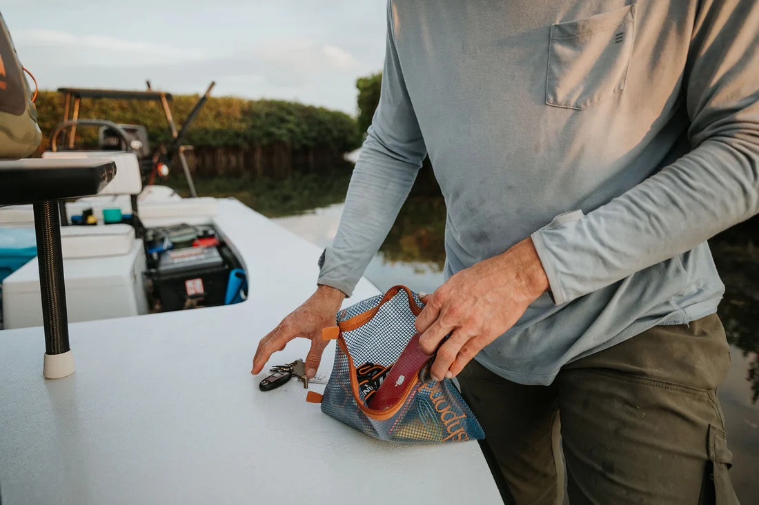 Fishpond Sandbar Travel Pouches are perfect for keeping valuables safe from water