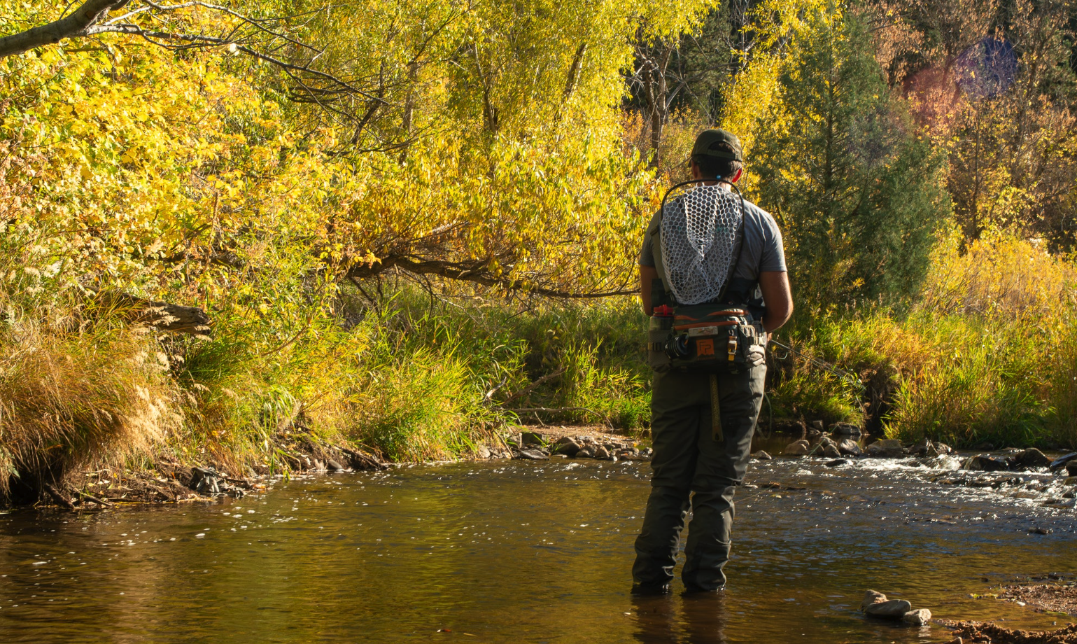Ergonomic and lightweight Fishpond Stormshadow Lumbar Pack designed for anglers on the move