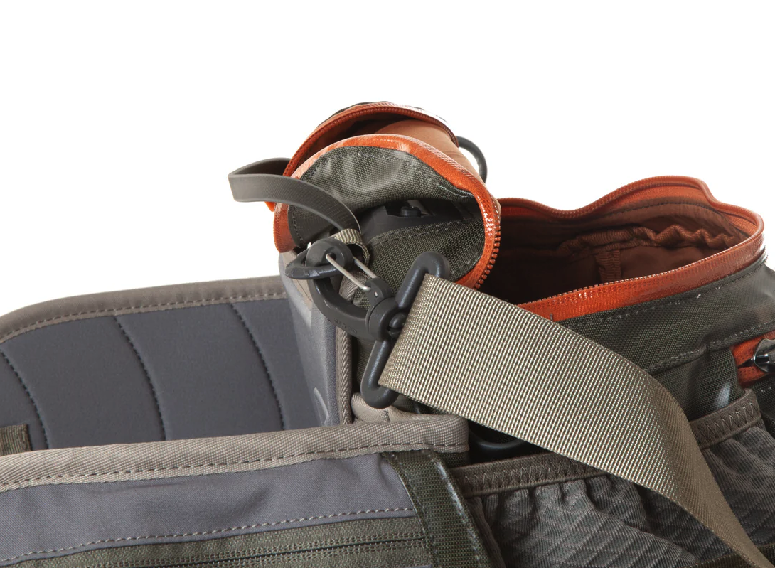 Angler’s Fishpond Stormshadow Lumbar Pack with breathable mesh and comfort-focused design