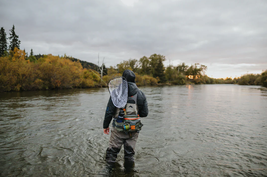 Fishpond Stormshadow Lumbar Pack with multiple pockets and ergonomic lumbar support
