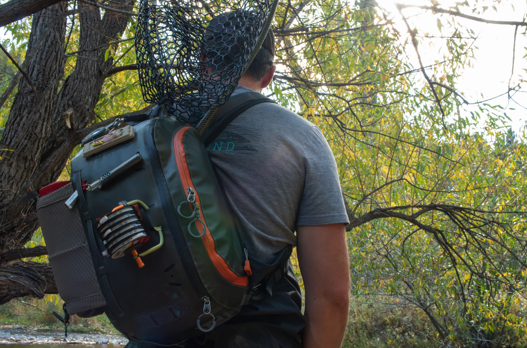 Efficient Fishpond Stormshadow Sling Pack for fishing, offering easy gear organization and mobility