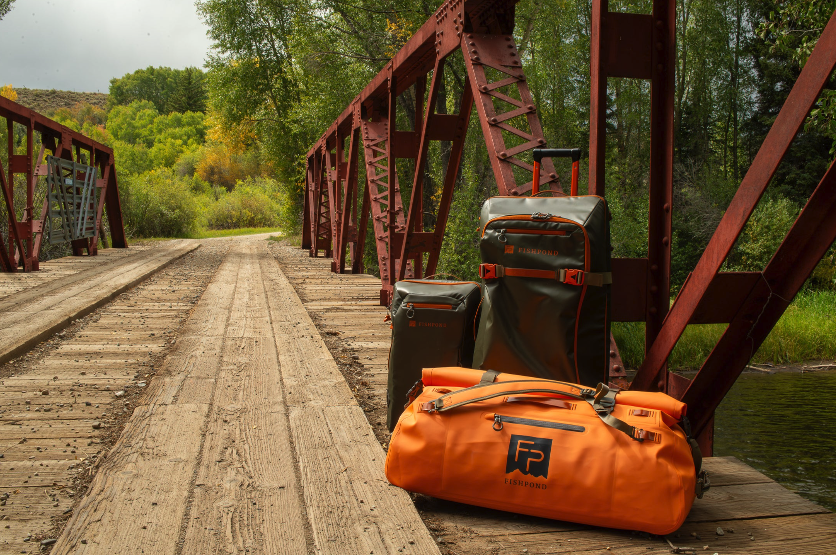 Durable Fishpond Thunderhead Large Roll Top Duffel with waterproof design and ample storage for fishing gear