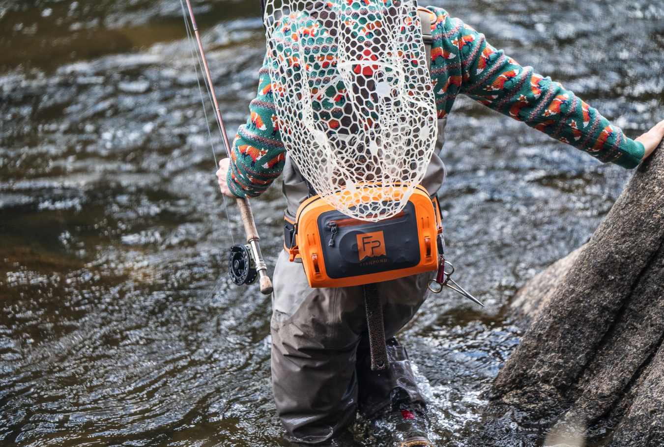 Buy the best waterproof fly fishing hip packs online with free shipping.