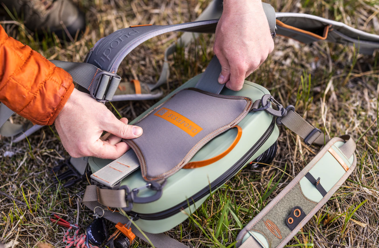 Fishpond Thunderhead Submersible Lumbar Pack Small is adjustable and versatile.