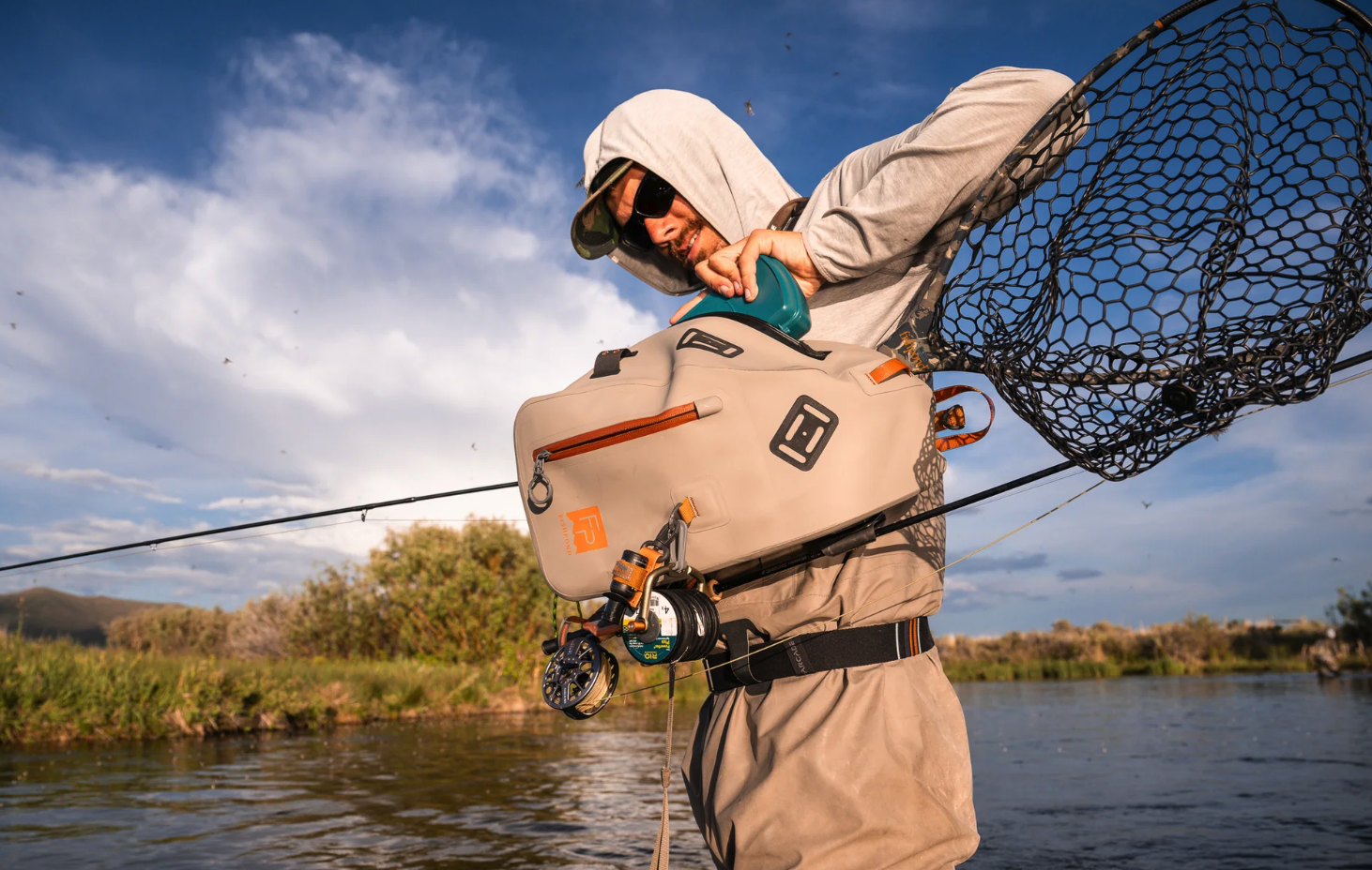 Purchase Fishpond Thunderhead Submersible Sling Pack from online Fishpond dealer TheFlyFishers.com