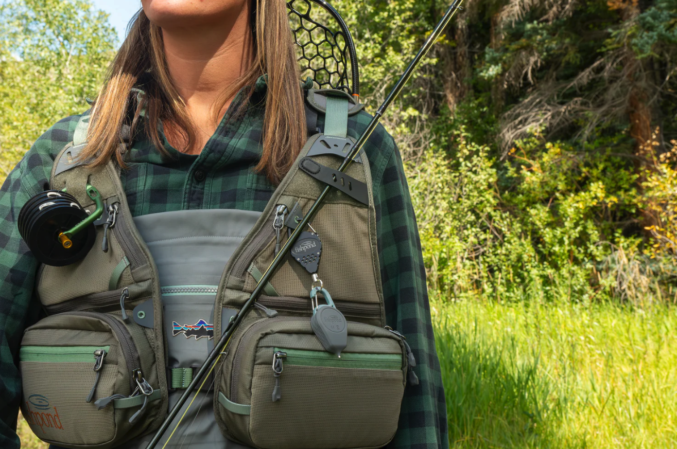 Fishpond FlyLite Women’s Vest with ergonomic design for all-day fishing comfort