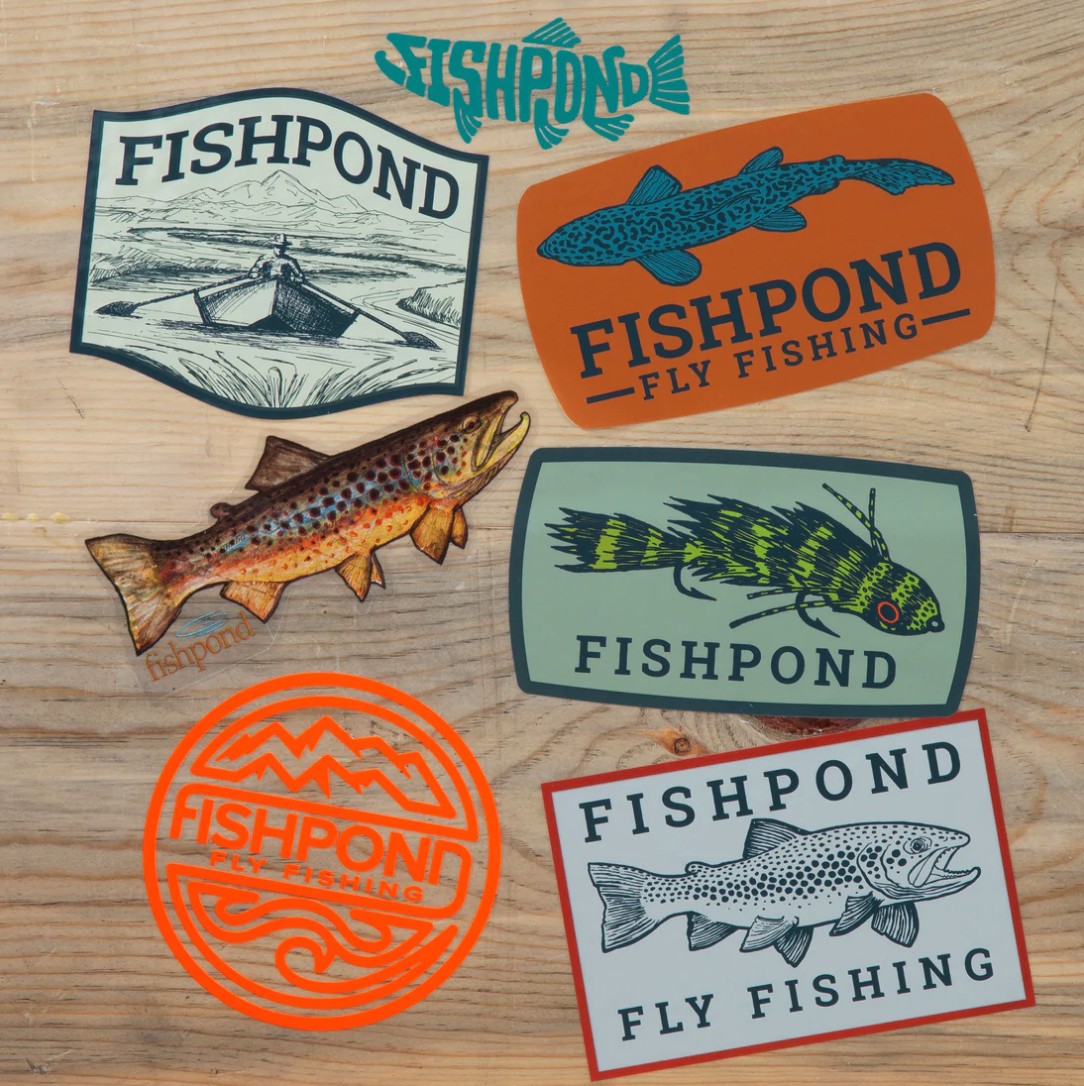 Fishpond Freshwater Sticker Bundle