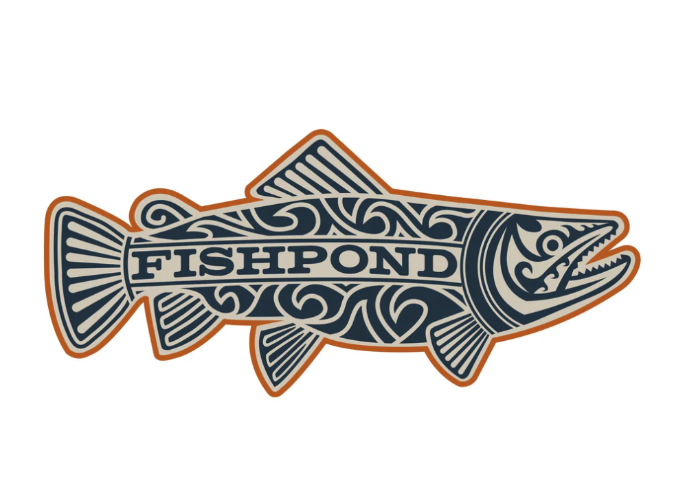 Fishpond Maori Trout Sticker For Sale Online