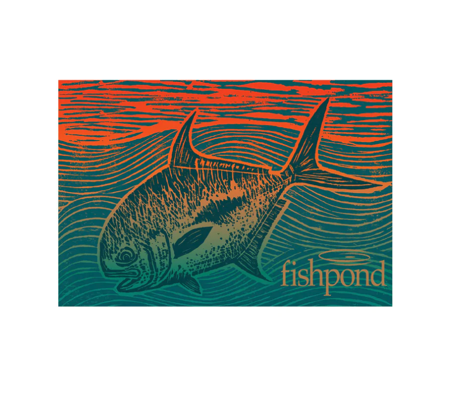 Buy Fishpond Permit Paradise Sticker Online