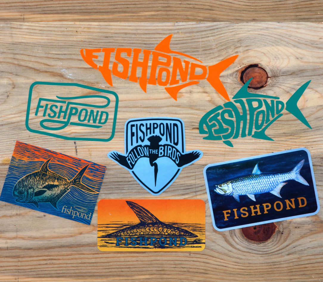 Fishpond Saltwater Sticker Bundle, Buy Saltwater Fly Fishing Stickers  Online at