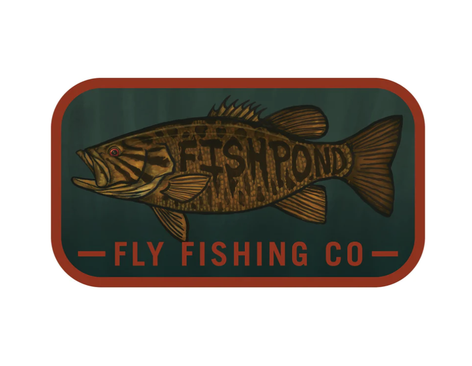 Fishpond Smallie Sticker Smallmouth Bass Stickers For Sale Online