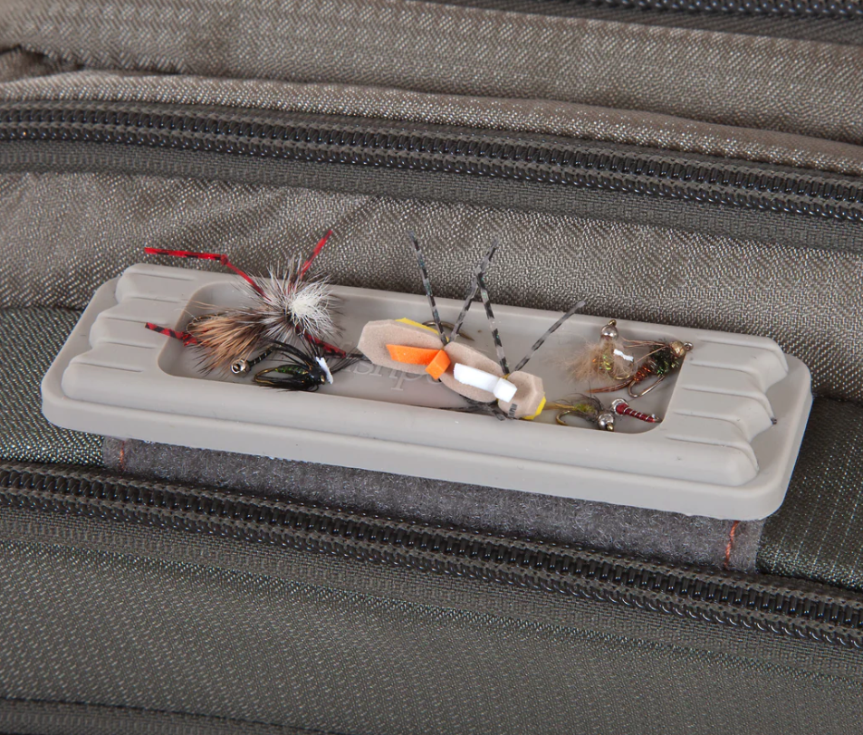 Fishpond Tacky Fly Dock MagPad is a great way to quickly stash and dry fishing flies.