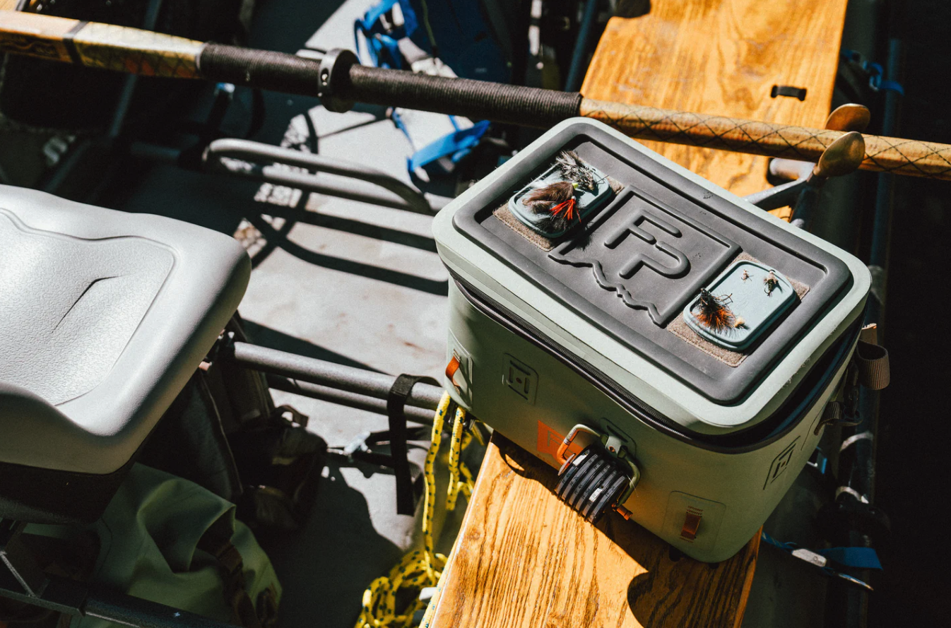 Fishpond Tacky Grande Fly Dock MagPad on Cutbank Boat Bag