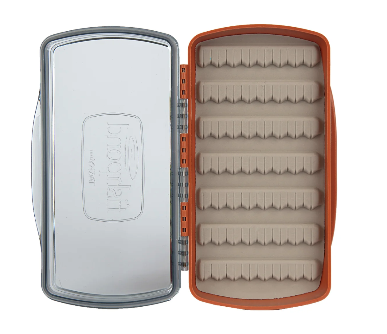 Fishpond Tacky Pescador Clear Lid Fly Box Medium open