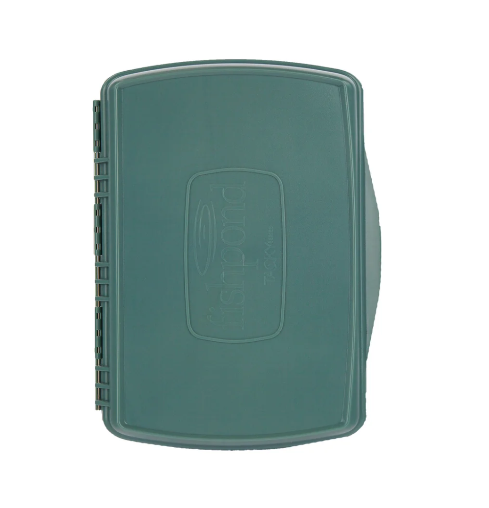 Front of closed Fishpond Tacky Pescador Dynamic Foam Fly Box XL