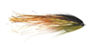 Bite Me Mouthful Musky Fly Black Olive color
