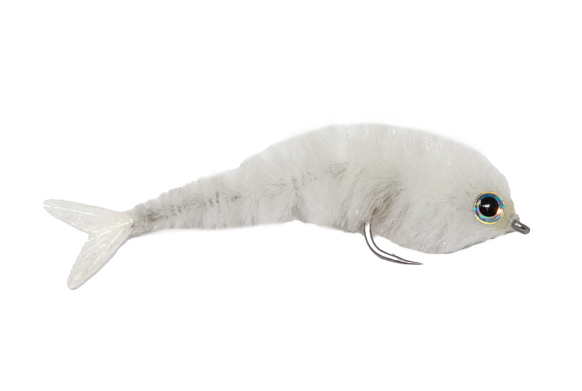 White color Chocklett Factory Finesse Changer Fly