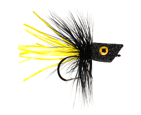 MFC Bluegill Popper Fly Bee color