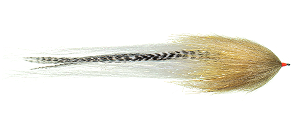 MFC Smolinski's Misfit Muppet musky fly Go To Tan baitfish streamer for musky fishing