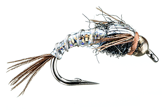 Tungsten BH Steelhead Lightning Bug Silver color