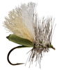 This caddis dry fly pattern sits high on the water with its foam body