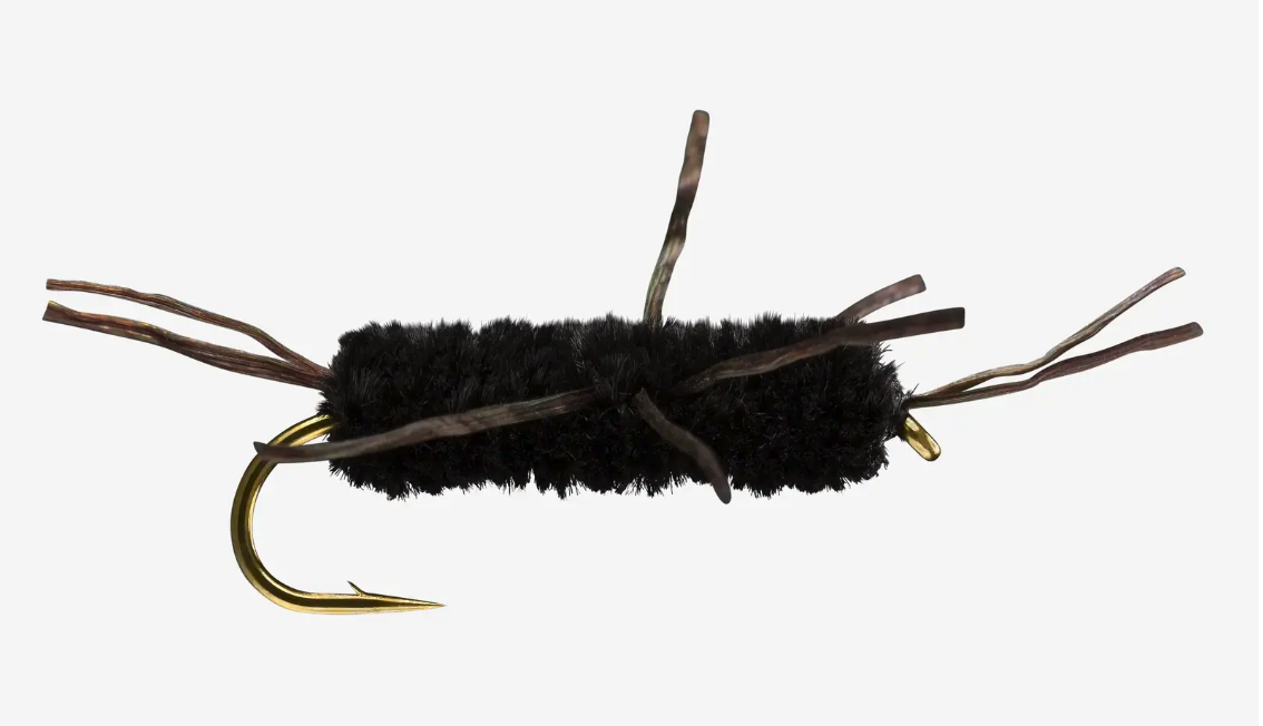 Rubberlegs Fly in Black and Brown color