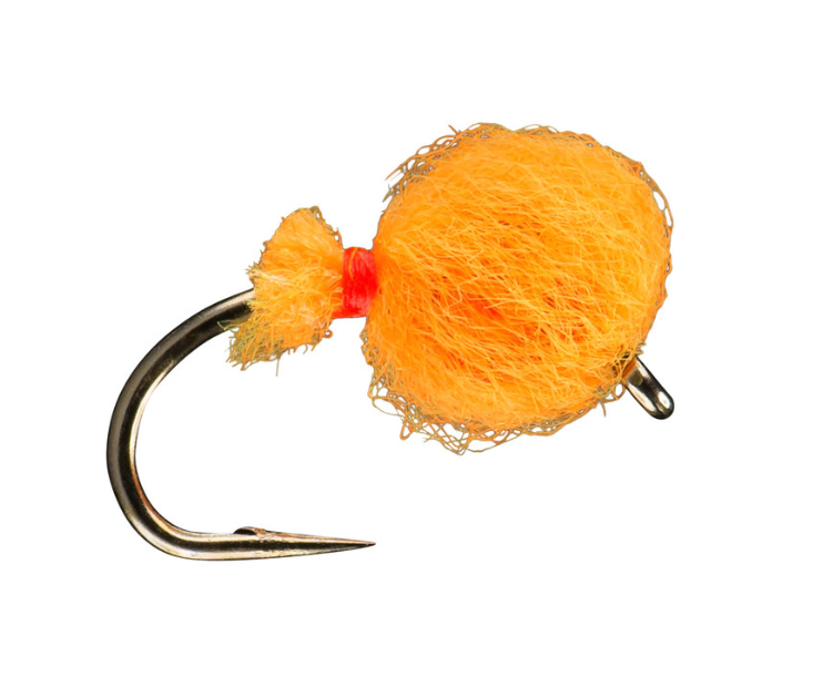Surreal Egg Fly Steelhead Orange color