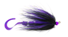 Tanner Ehlers' 5150 Black & Purple Smallmouth Fly for Fly Fishing