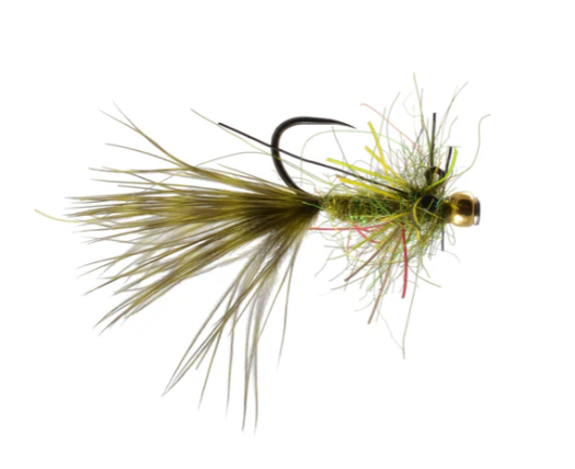 Bevan's Balanced Damsel fly in olive color
