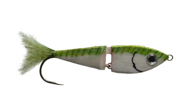 Bisharat's Live Wire fly in olive white color